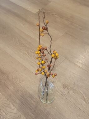 Pottery Barn Faux Fall Berry Planter
